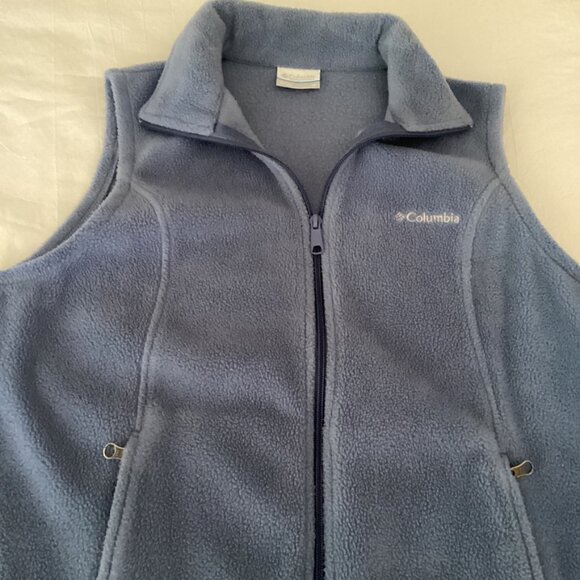 2 Columbia Fleece Vests Size Medium - Picture 7 of 9
